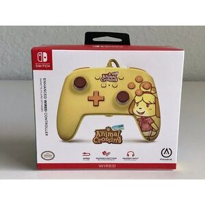Power A Enhanced Wired Controller Nintendo Switch Animal Crossing Isabelle NEW